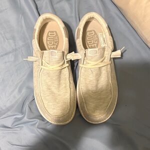 Hey Dude Light Gray Slip-On Shoes